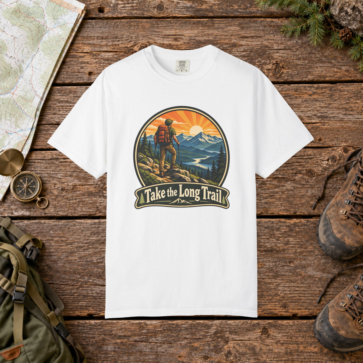 Take the long trail Hiking Tee