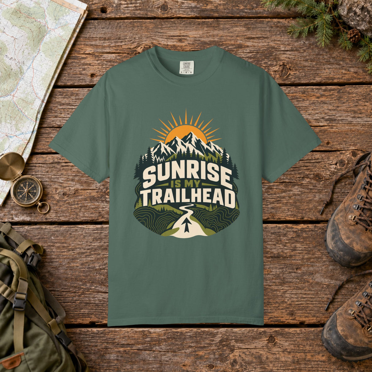 Sunrise is my trailhead | Hiking Tee