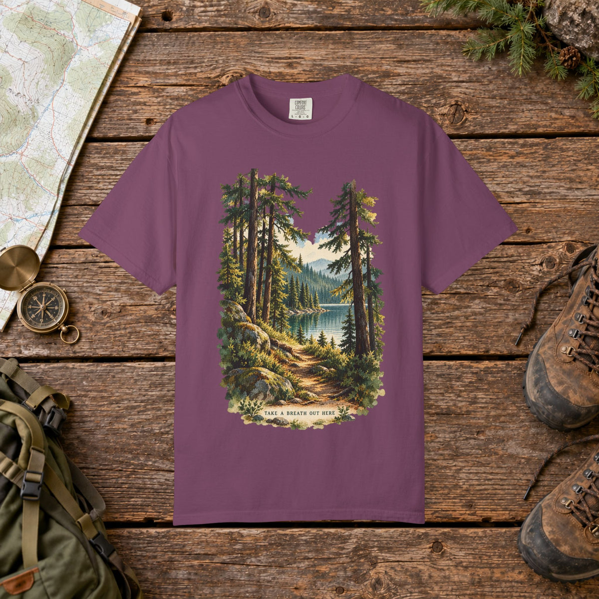 Take A Breath Out Here | Vintage