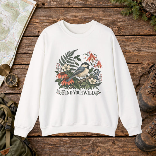 Find Your Wild Bird Crewneck Sweatshirt