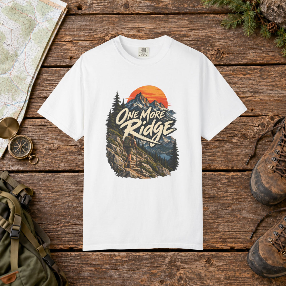 One more ridge hiker