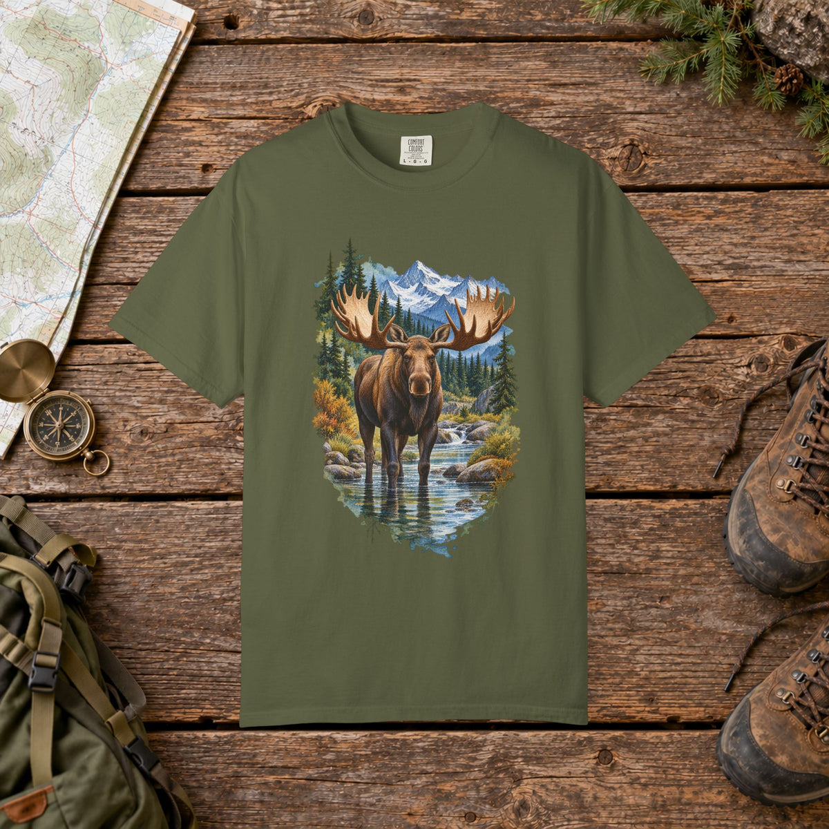 Moose First Light | Vintage T-Shirt