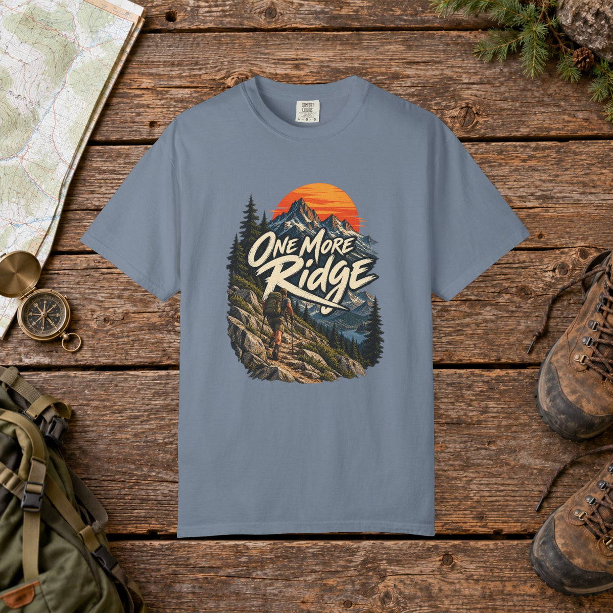 One more ridge hiker