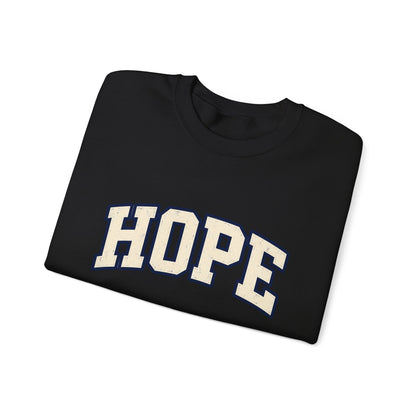 HOPE retro Crewneck Sweatshirt — Collegiate Graphic