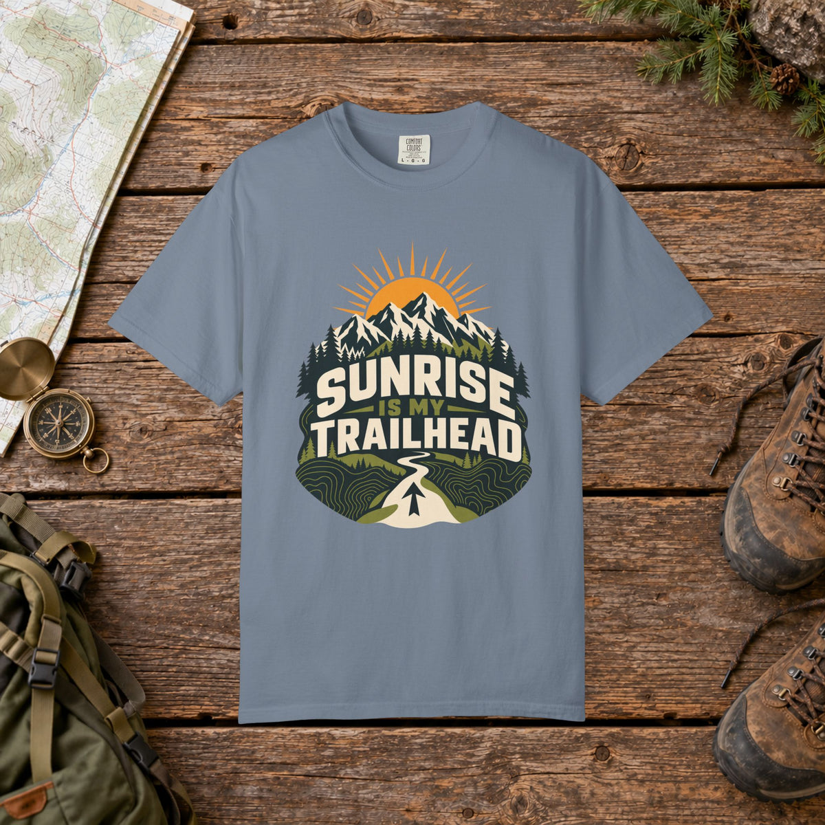 Sunrise is my trailhead | Hiking Tee