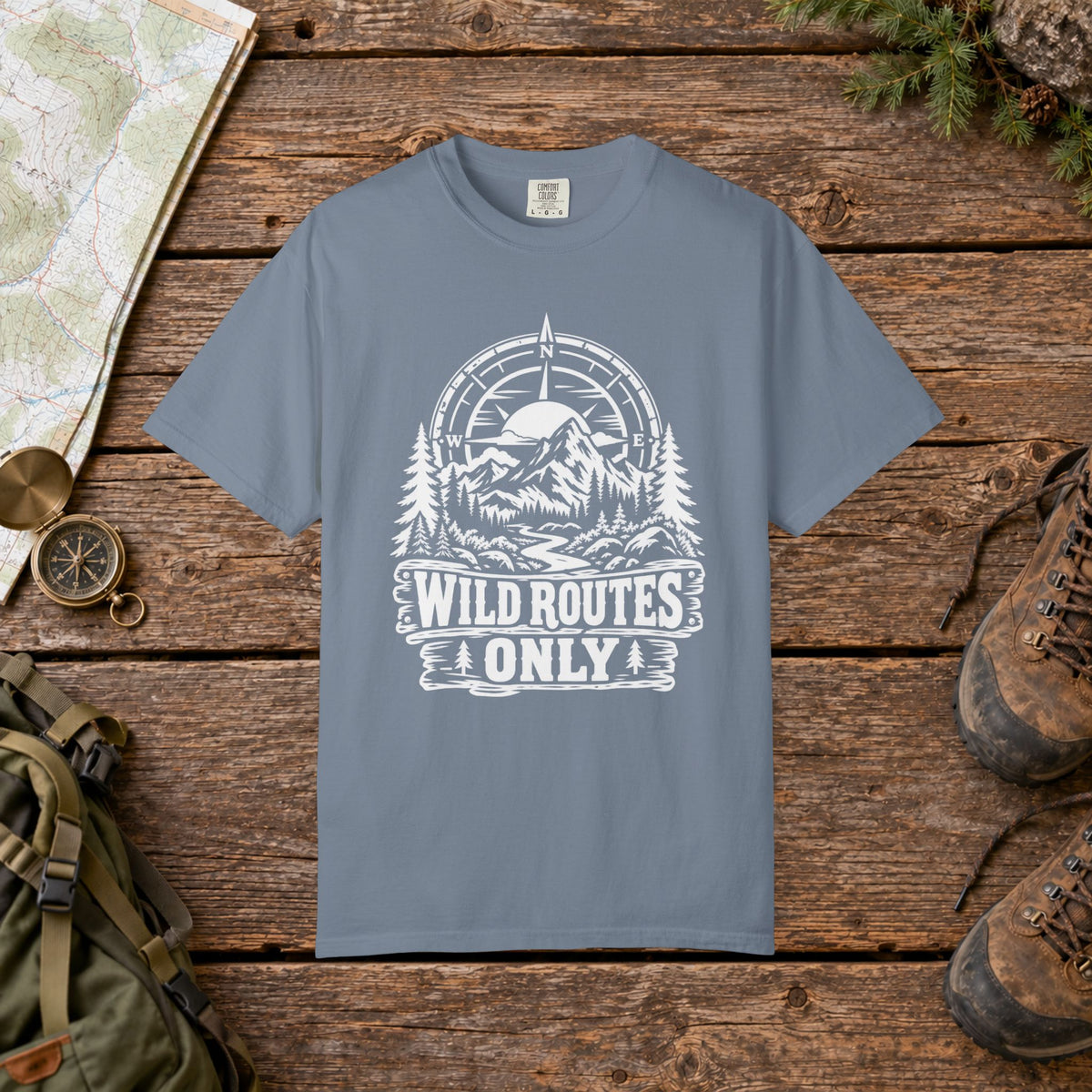 Wild routes only | Hiking Tee