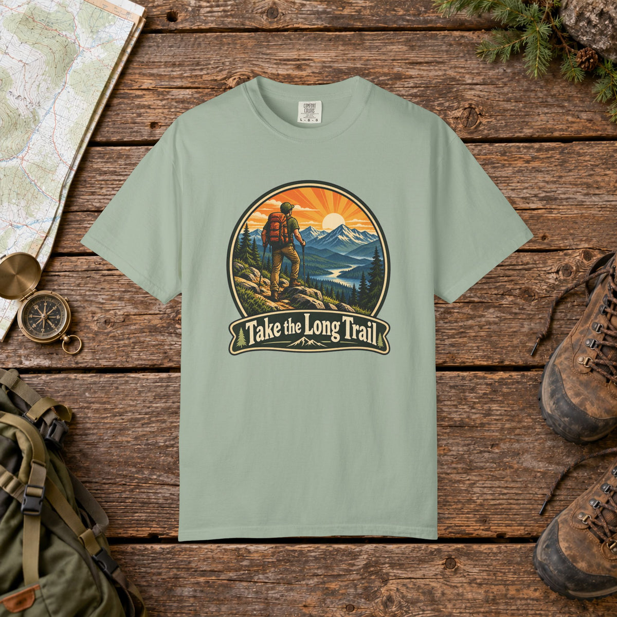 Take the long trail Hiking Tee