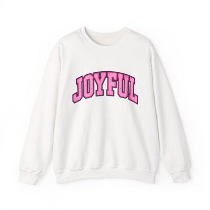 JOYFUL Pink Crewneck Sweatshirt