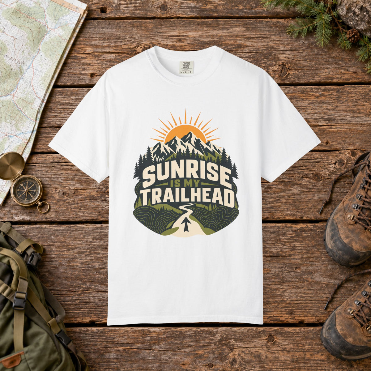 Sunrise is my trailhead | Hiking Tee