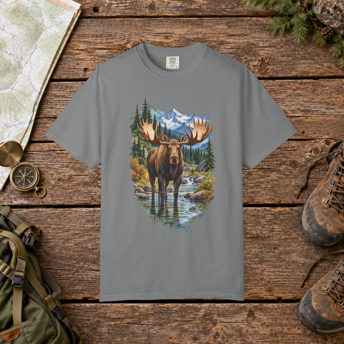 Moose First Light | Vintage T-Shirt