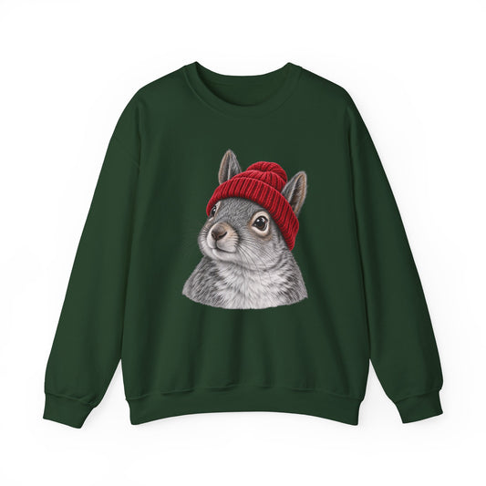 Beanie Squirrel Crewneck Sweatshirt