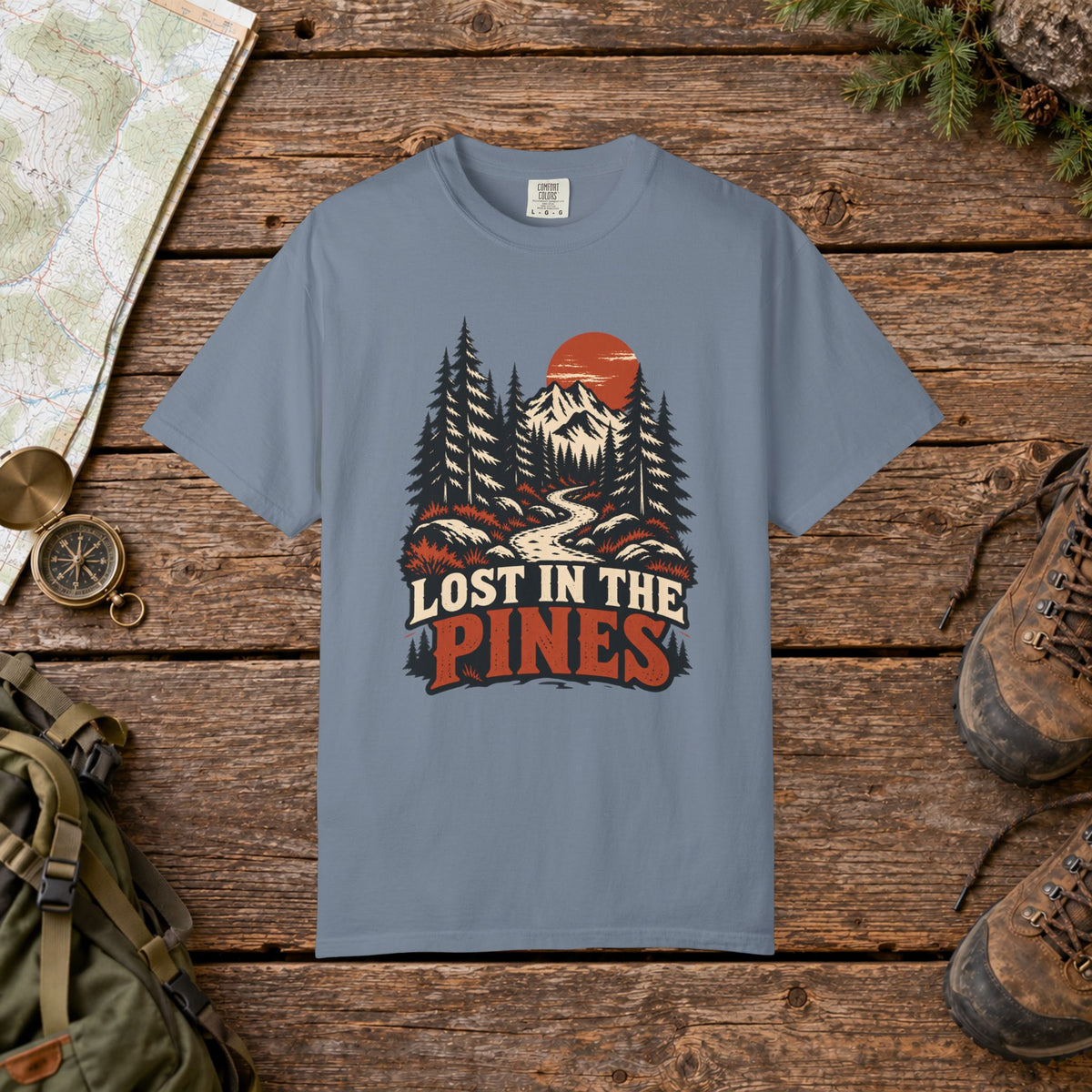 Lost in the pines | Hiking Tee