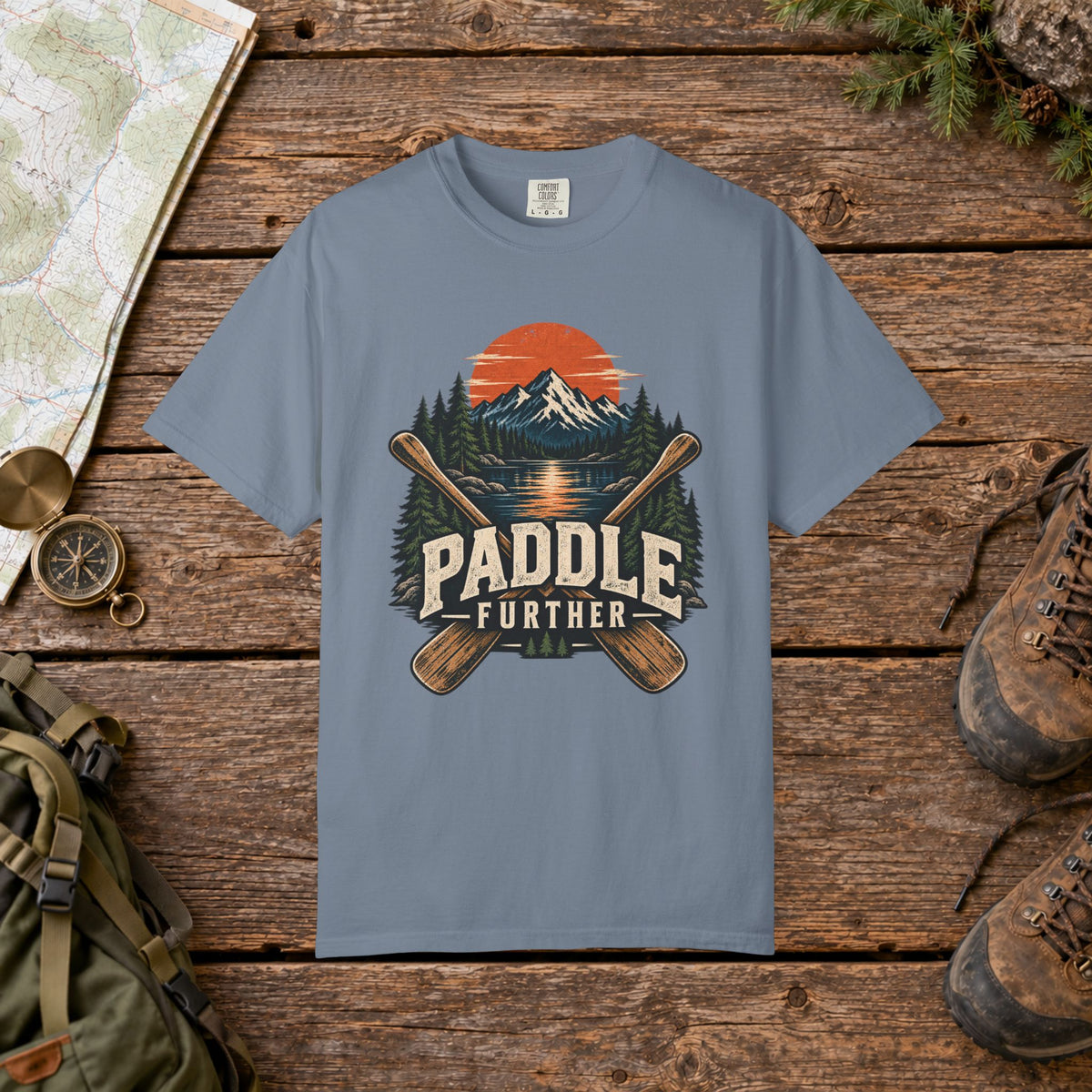 Paddle further | Hiking Tee