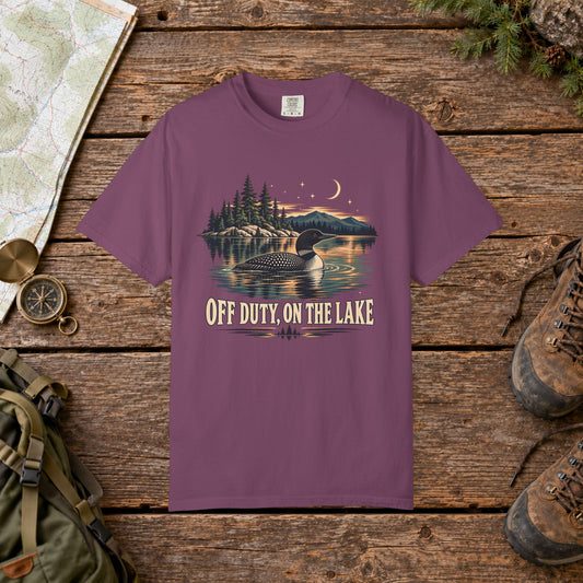 Off Duty on the Lake | Vintage T-Shirt