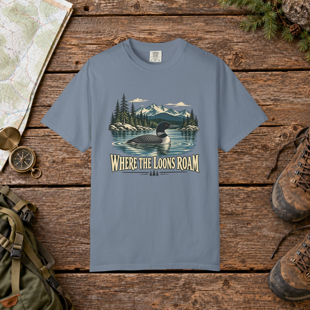 Where The Loons Roam | Vintage T-Shirt