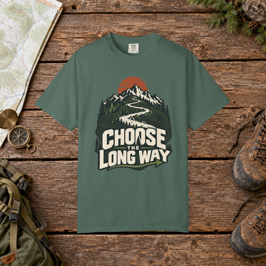 Choose the long way | Hiking Tee
