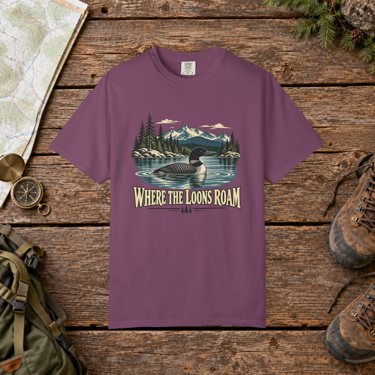 Where The Loons Roam | Vintage T-Shirt