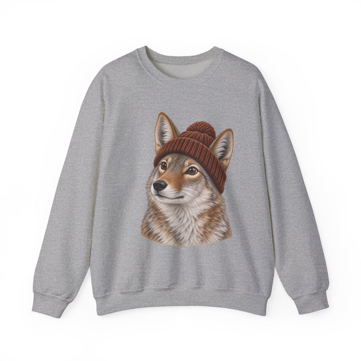 Beanie Coyote Crewneck Sweatshirt