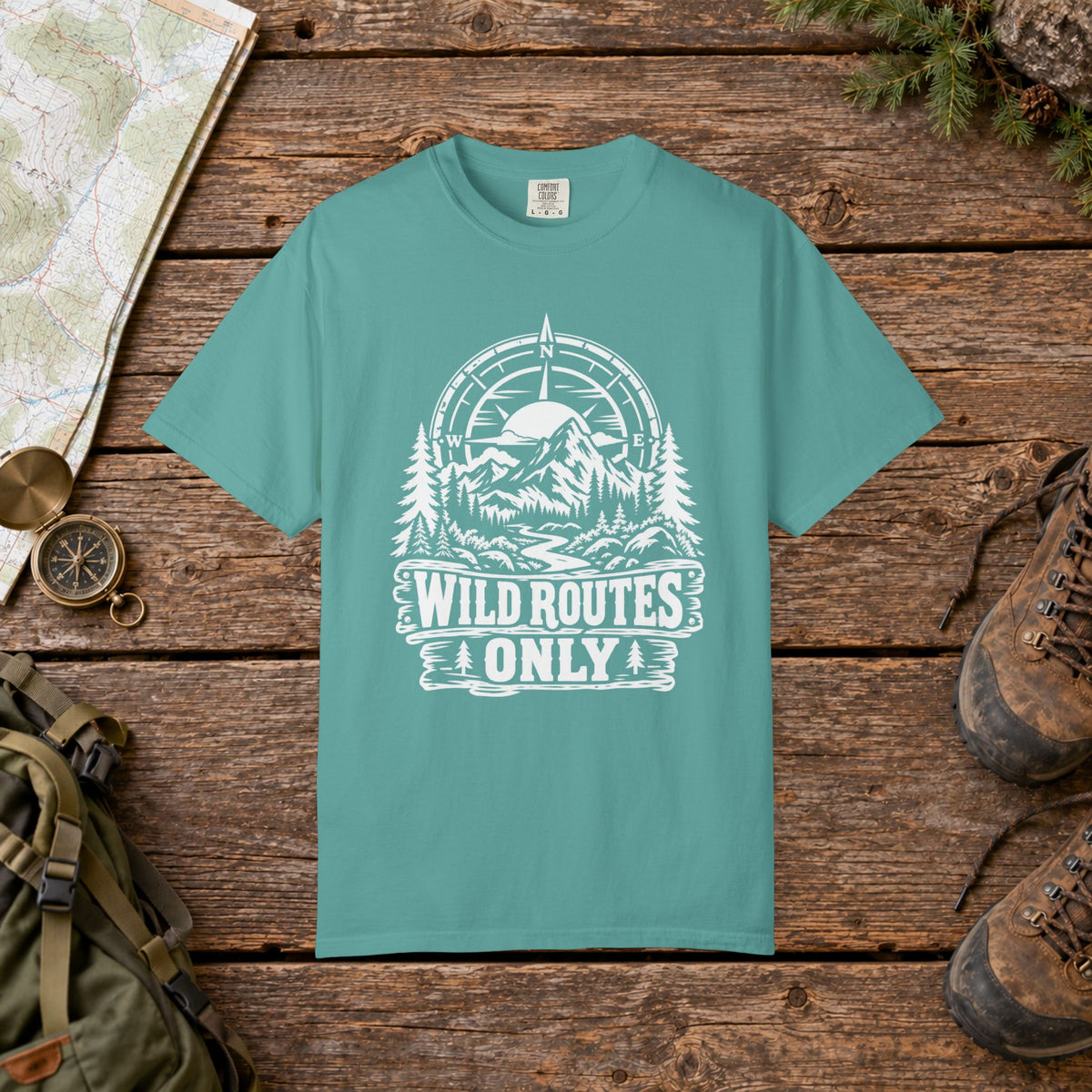 Wild routes only | Hiking Tee