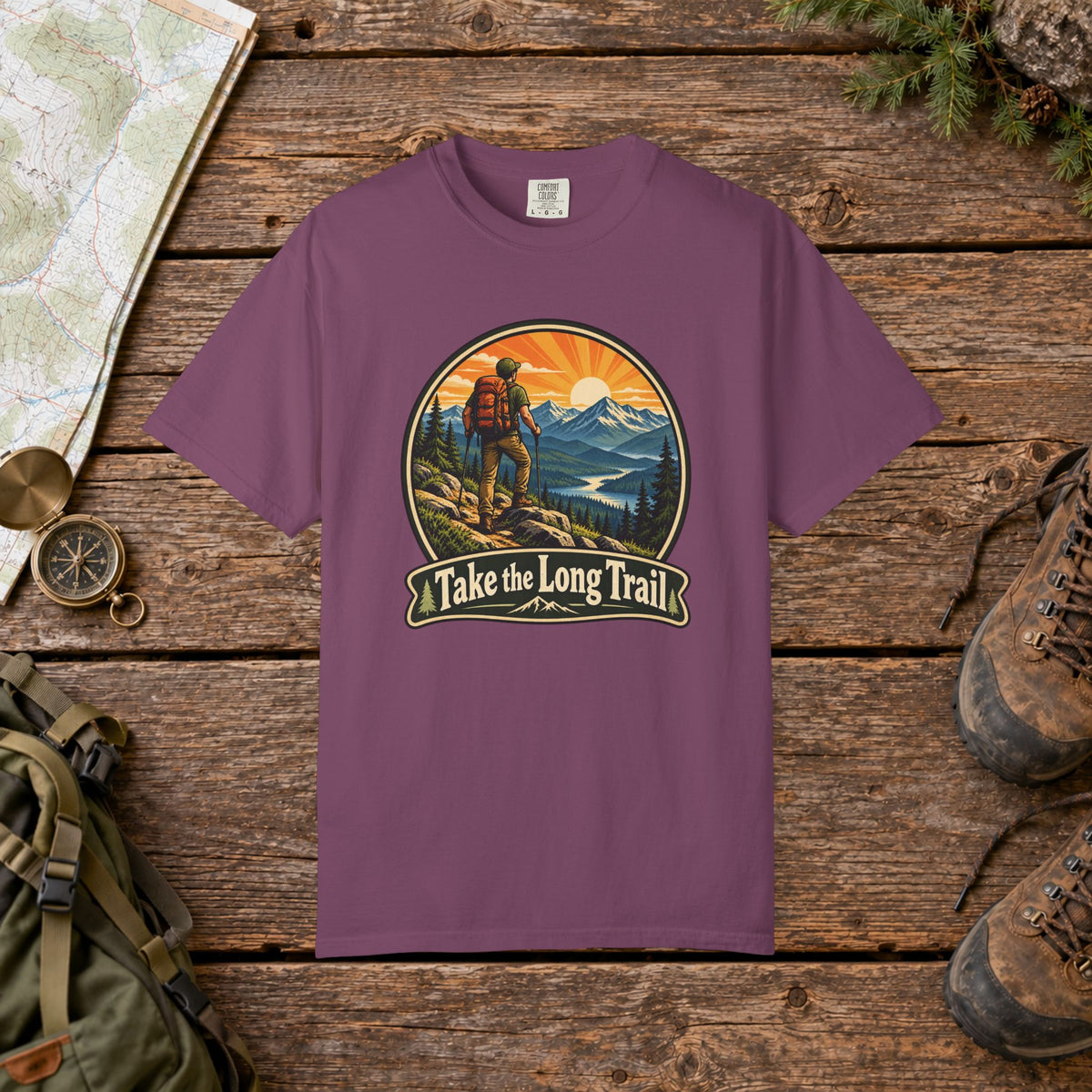 Take the long trail Hiking Tee