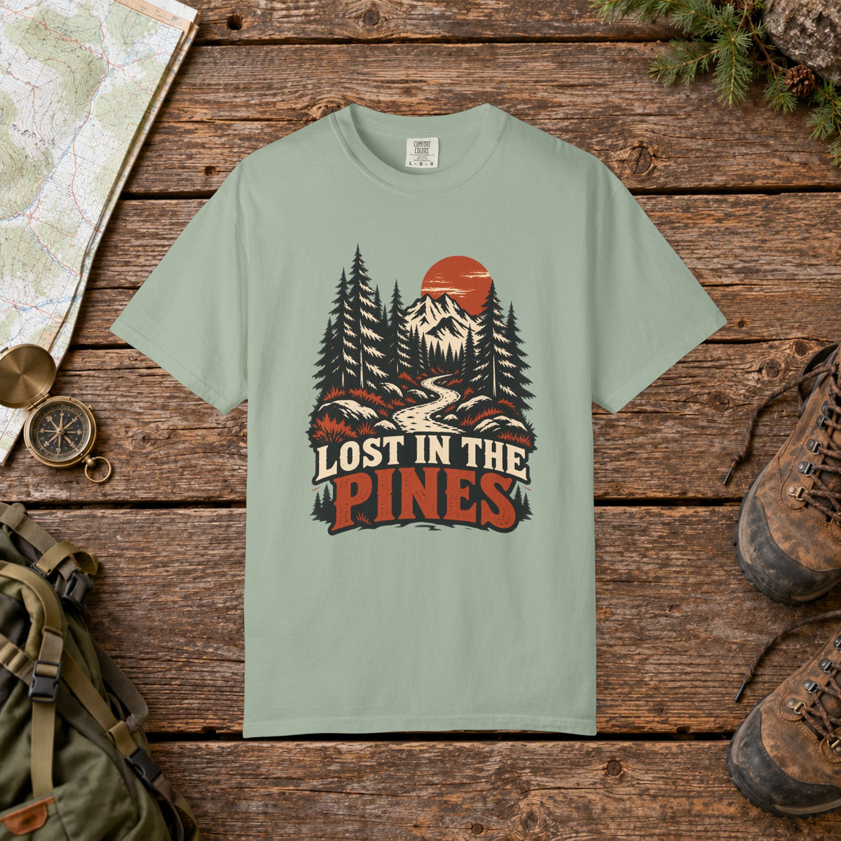 Lost in the pines | Hiking Tee