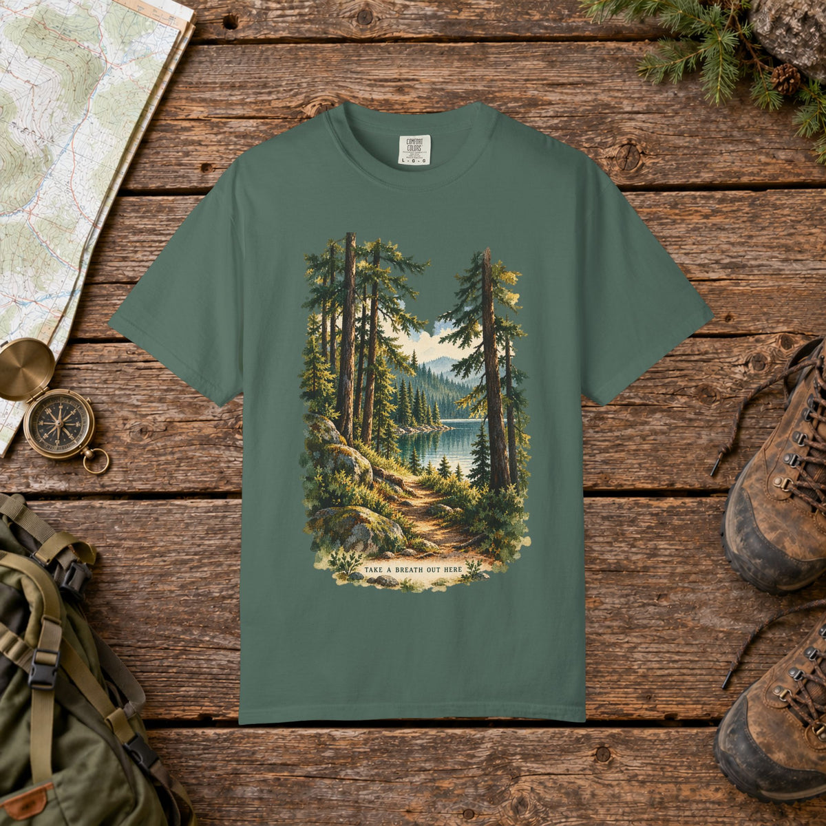 Take A Breath Out Here | Vintage