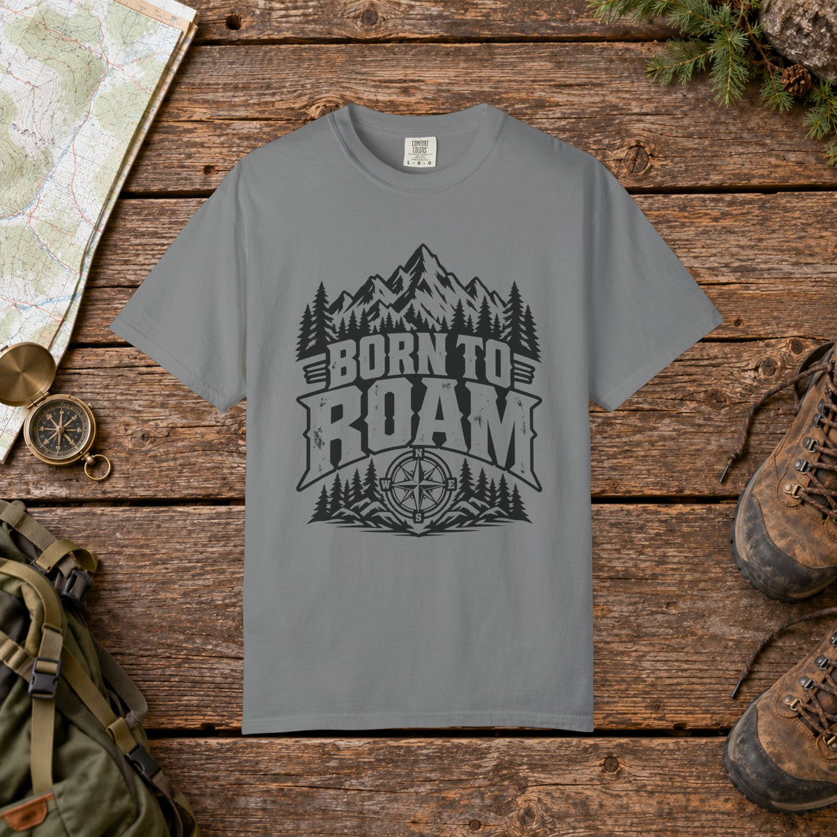 Born to roam Hiking Tee