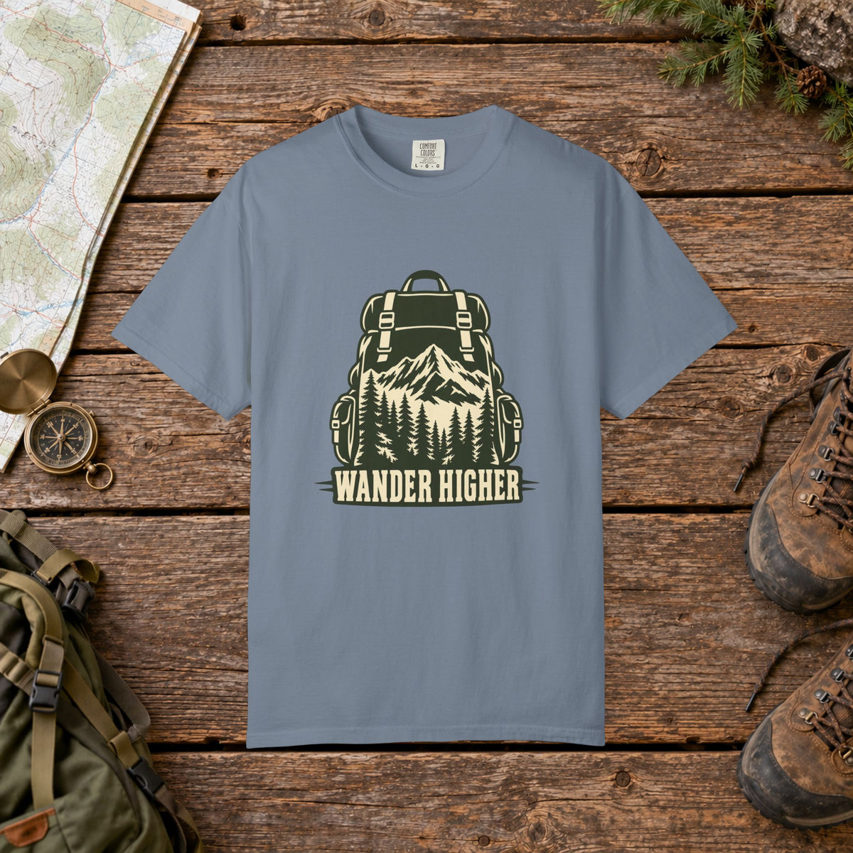 Wander higher  | Hiking Tee