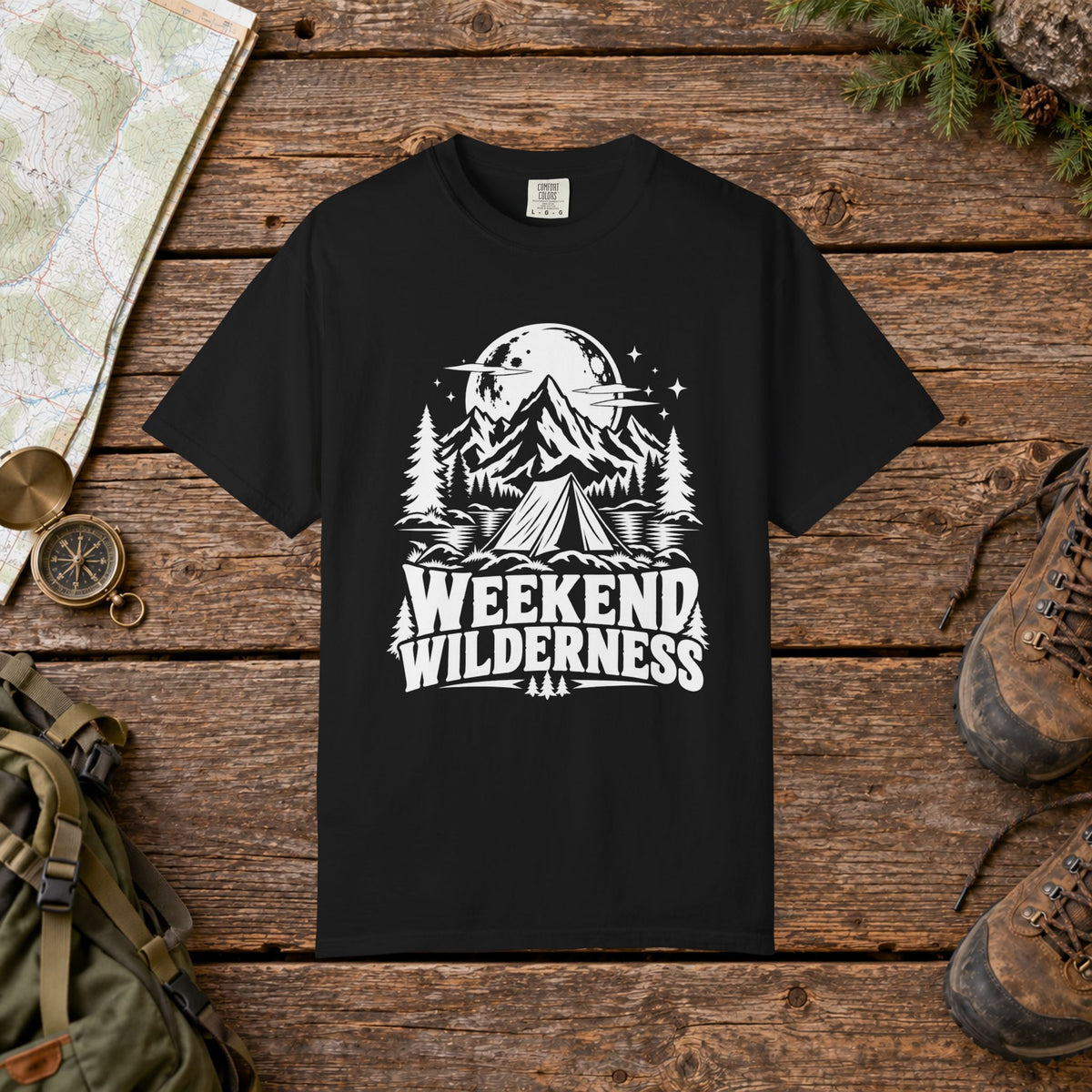Weekend wilderness Hiking Tee