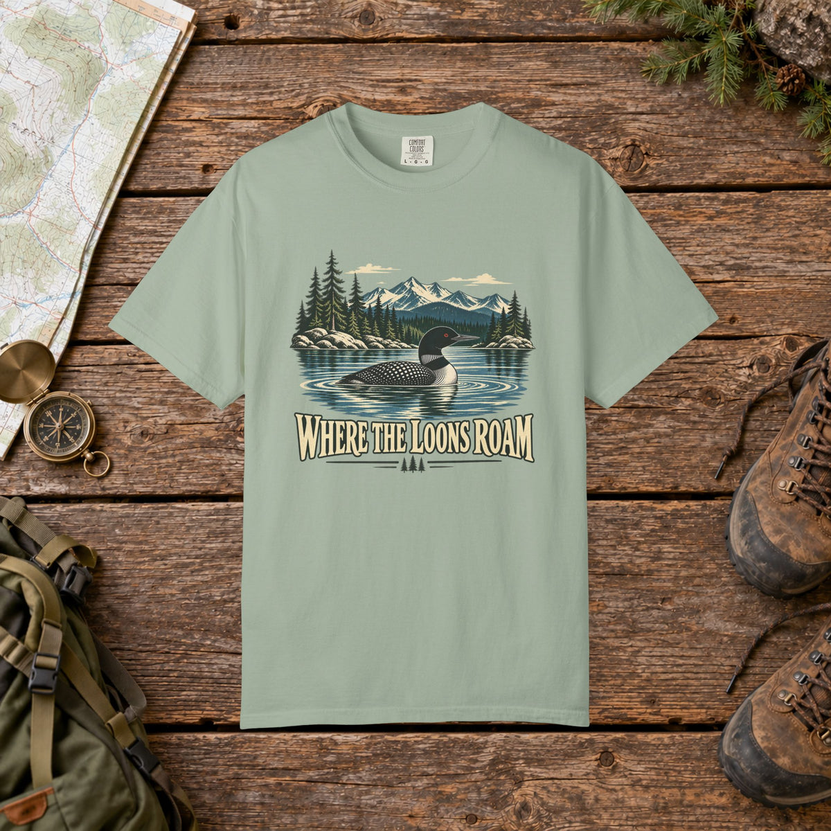 Where The Loons Roam | Vintage T-Shirt