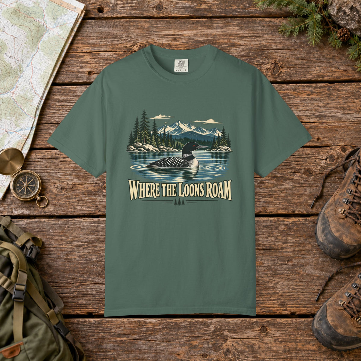 Where The Loons Roam | Vintage T-Shirt
