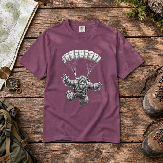 Big Foot Sky Diving | Vintage