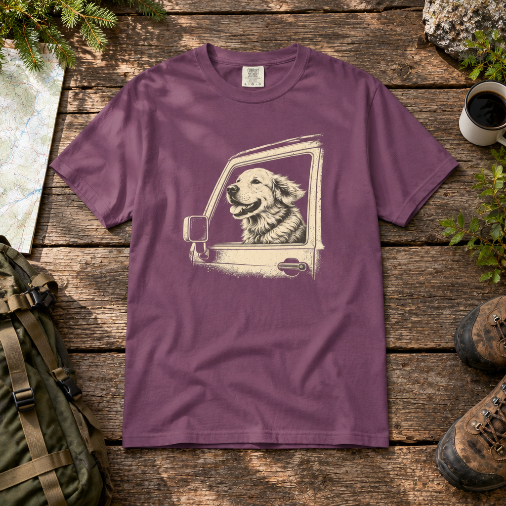 Happy Golden Rtvr | Vintage T-Shirt