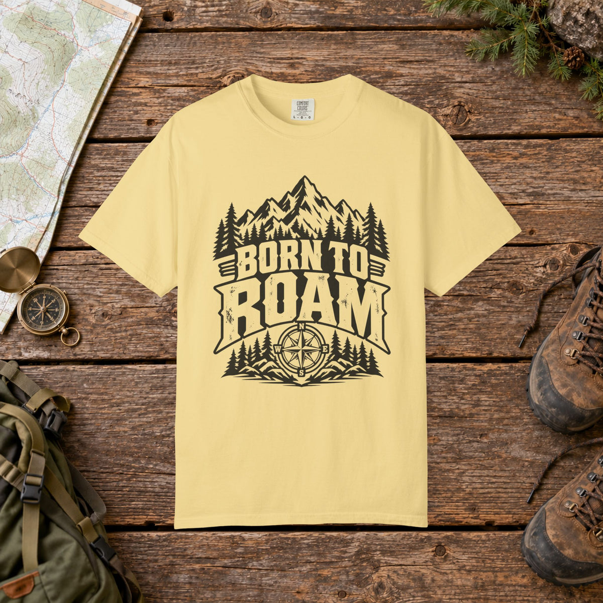Born to roam Hiking Tee