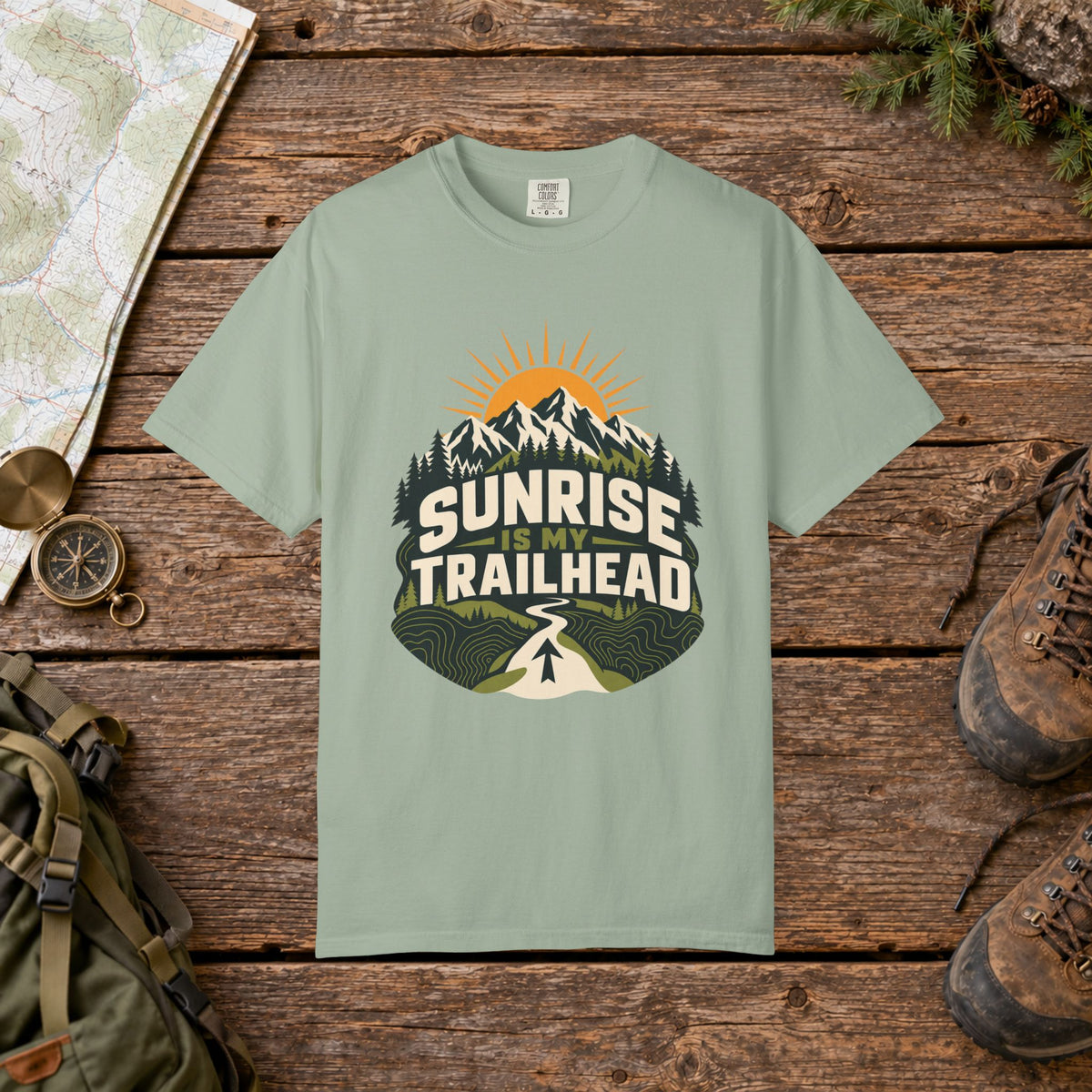Sunrise is my trailhead | Hiking Tee