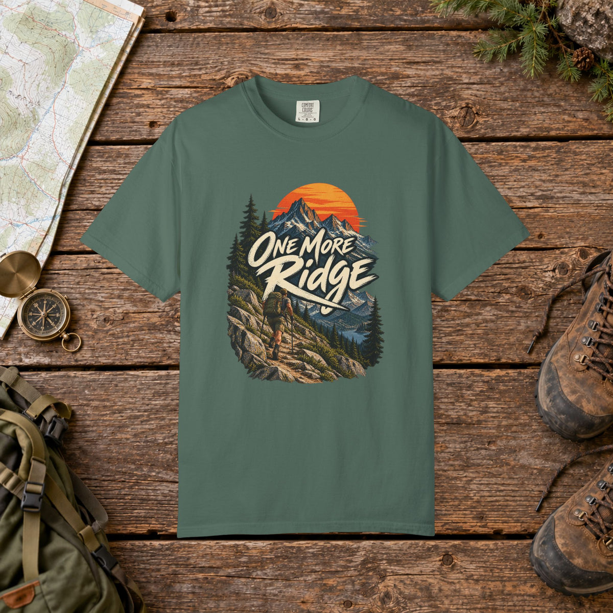 One more ridge hiker