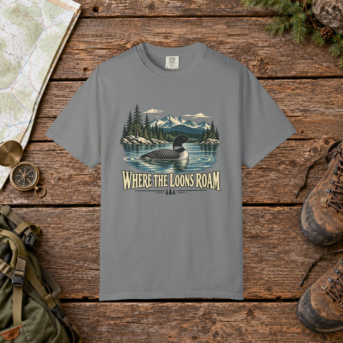 Where The Loons Roam | Vintage T-Shirt