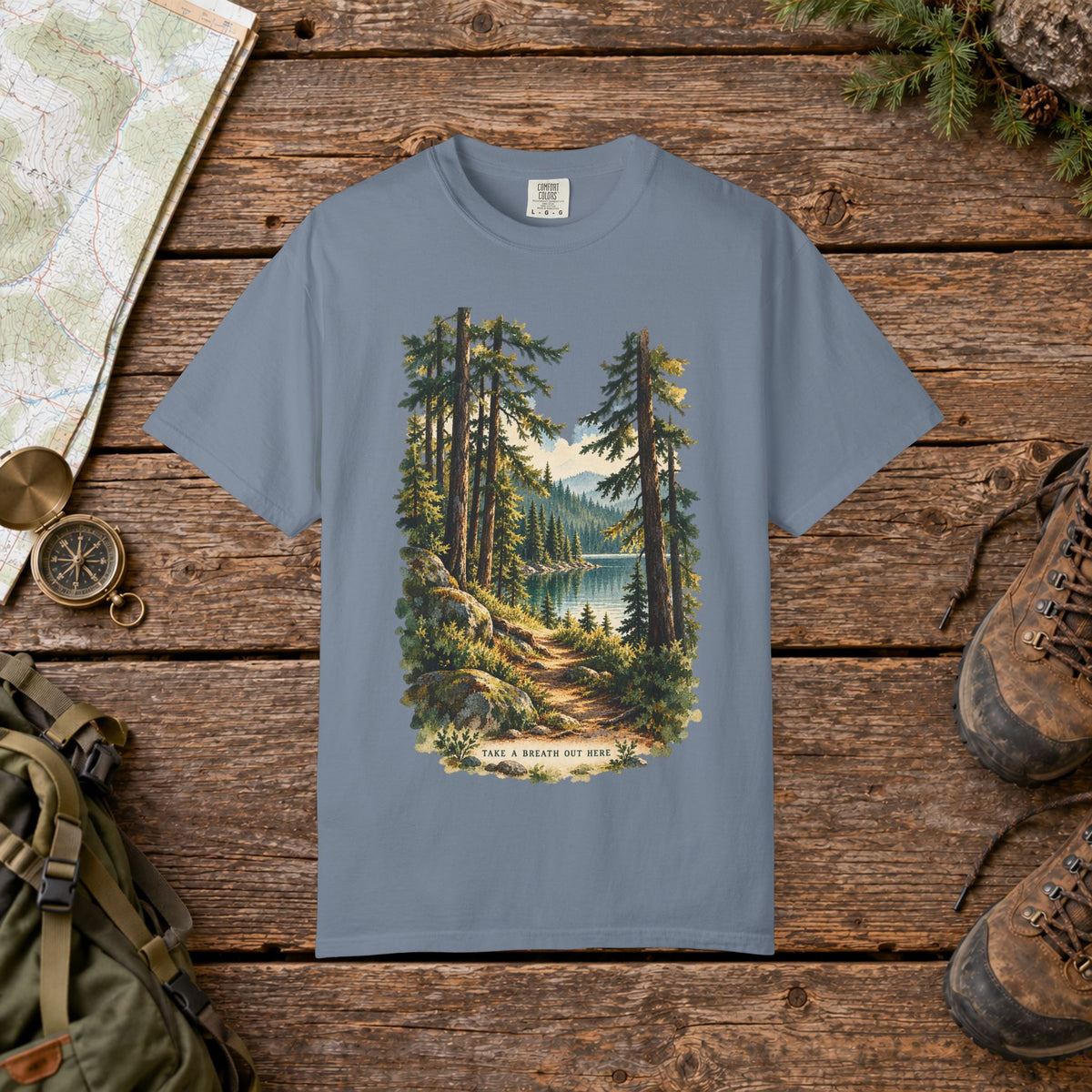 Take A Breath Out Here | Vintage
