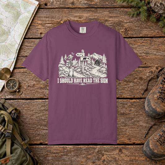 I Should of Read the Sign | Vintage T-Shirt