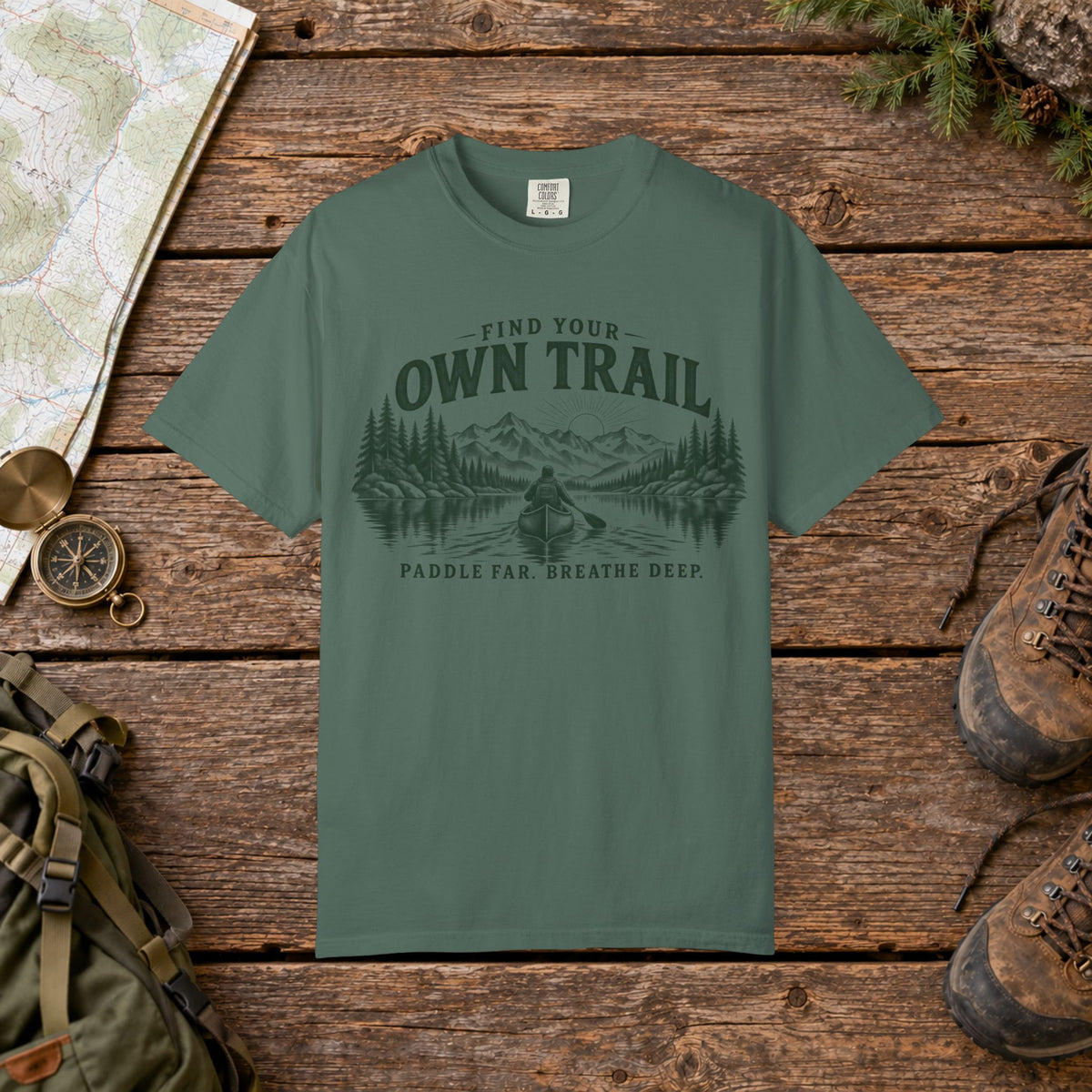 Find Your Own Trail Adventure T-Shirt