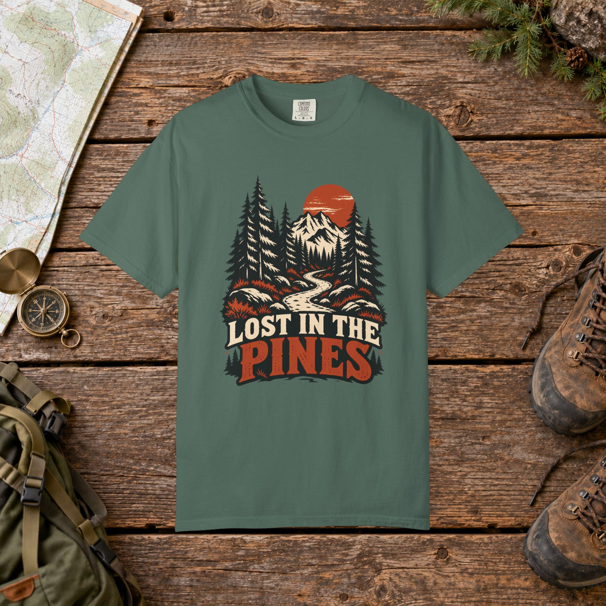 Lost in the pines | Hiking Tee