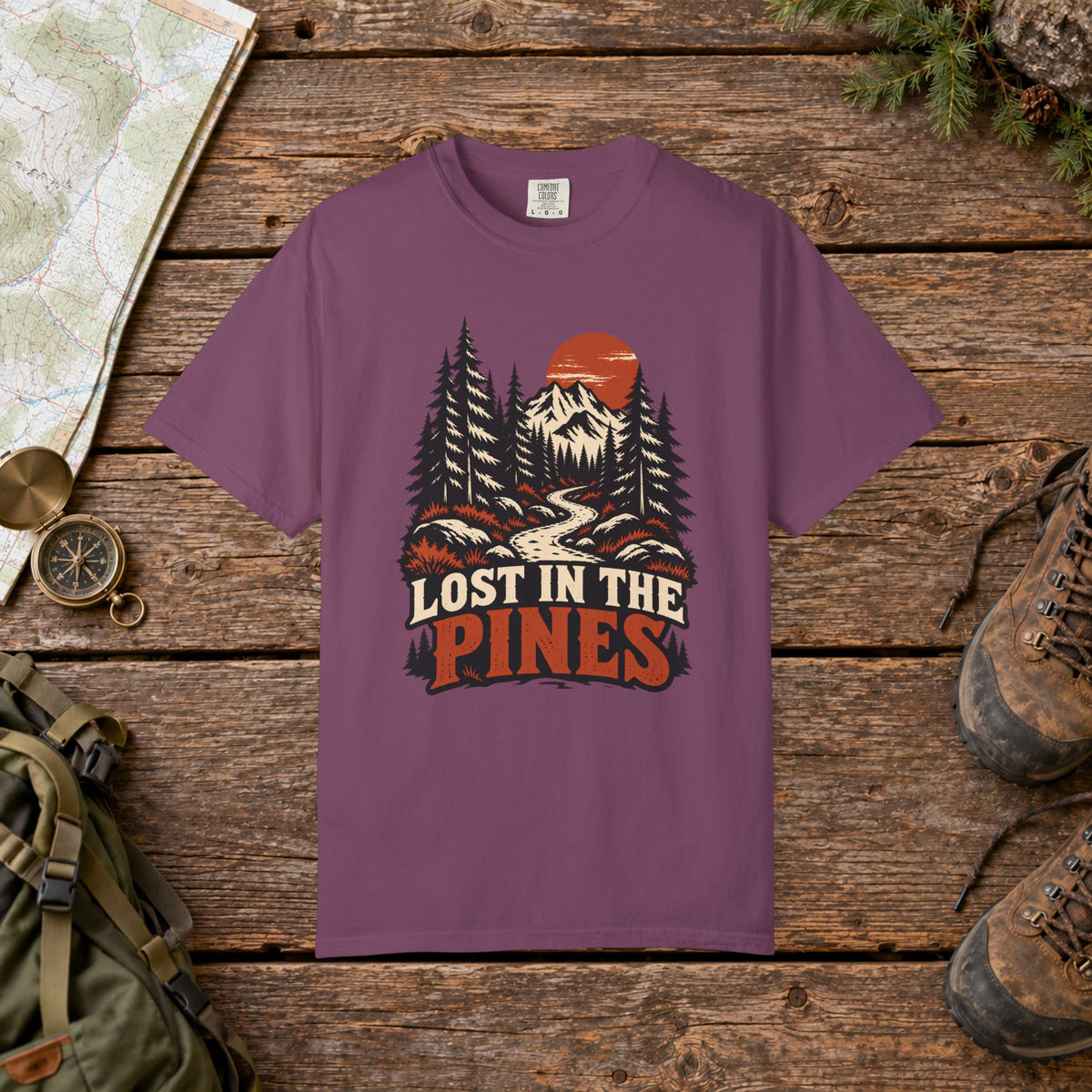 Lost in the pines | Hiking Tee