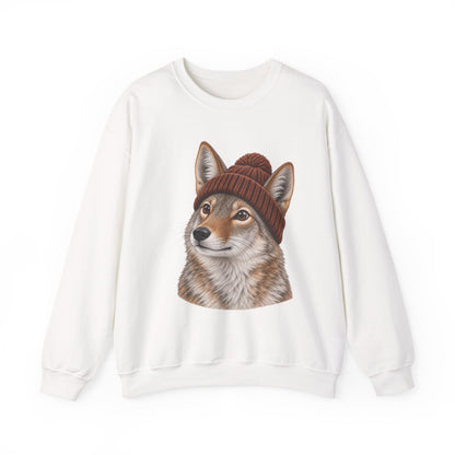 Beanie Coyote Crewneck Sweatshirt