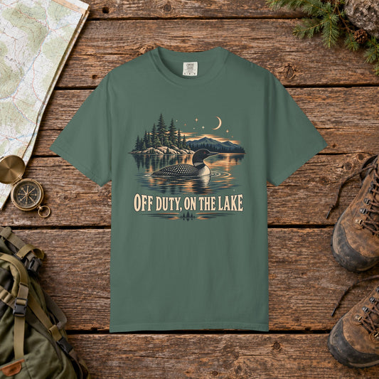 Off Duty on the Lake | Vintage T-Shirt
