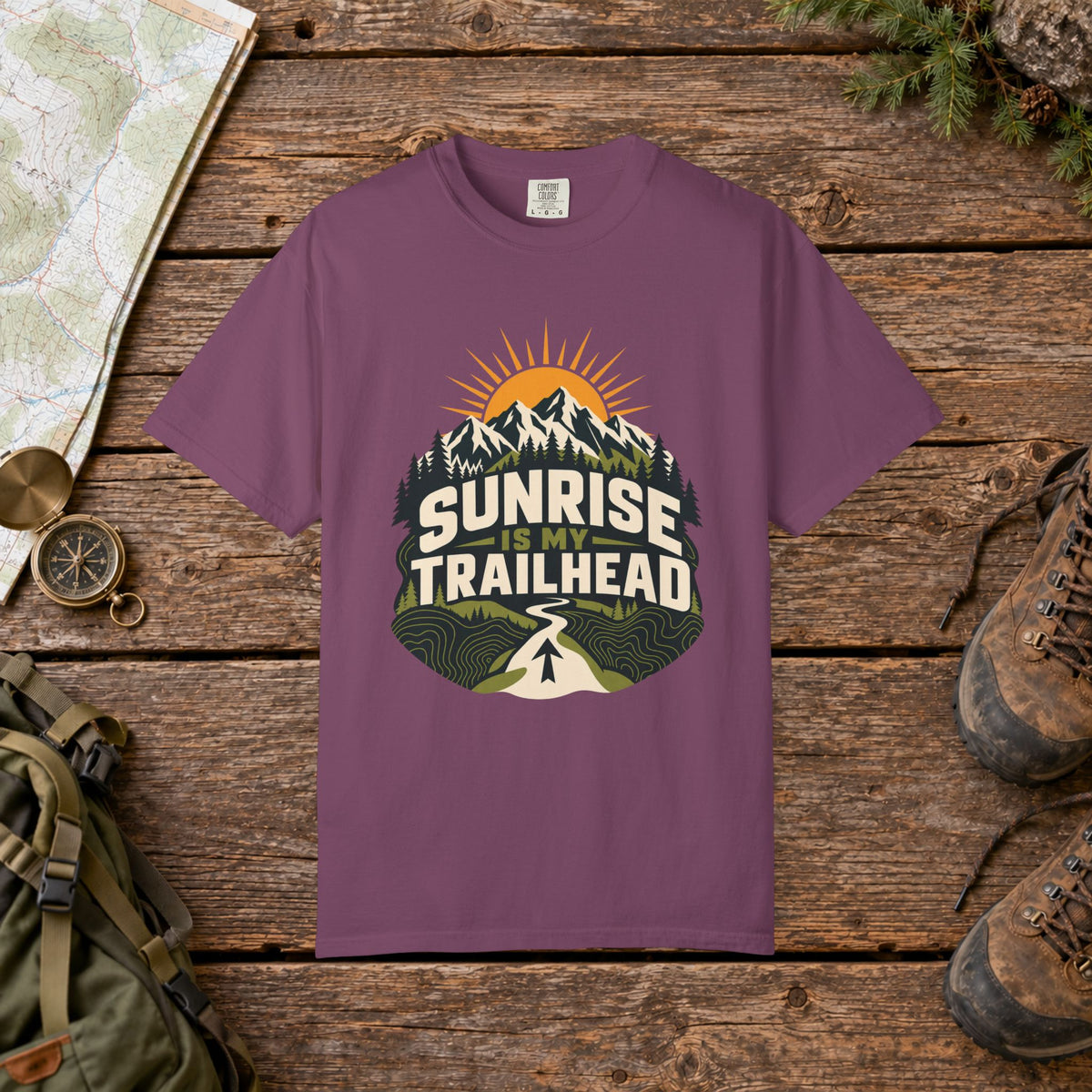 Sunrise is my trailhead | Hiking Tee