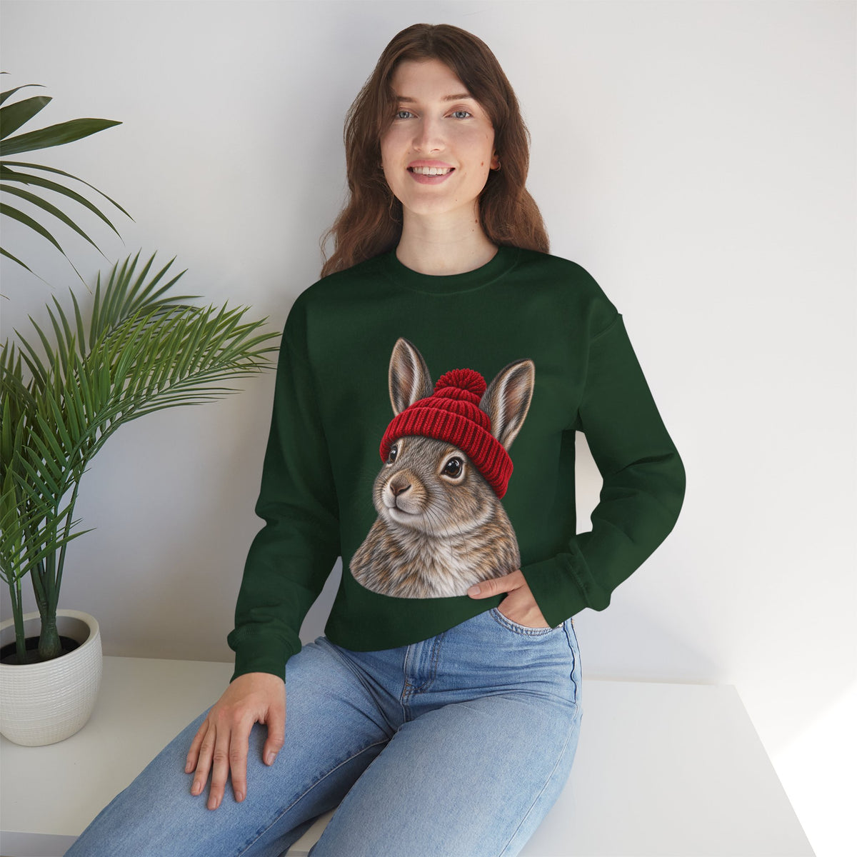 Beanie Hare Crewneck Sweatshirt