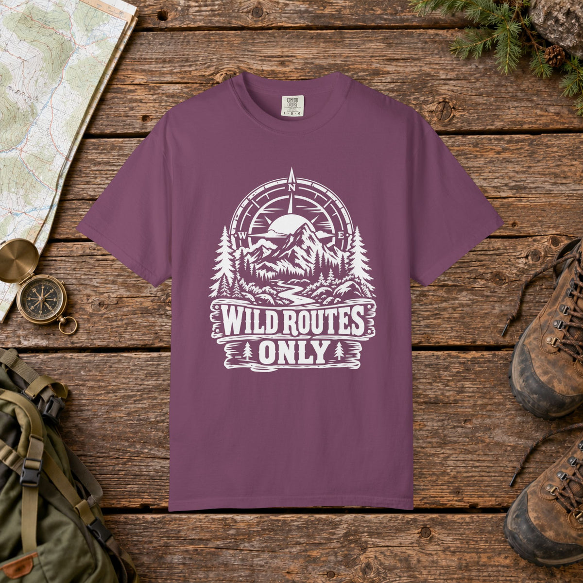 Wild routes only | Hiking Tee