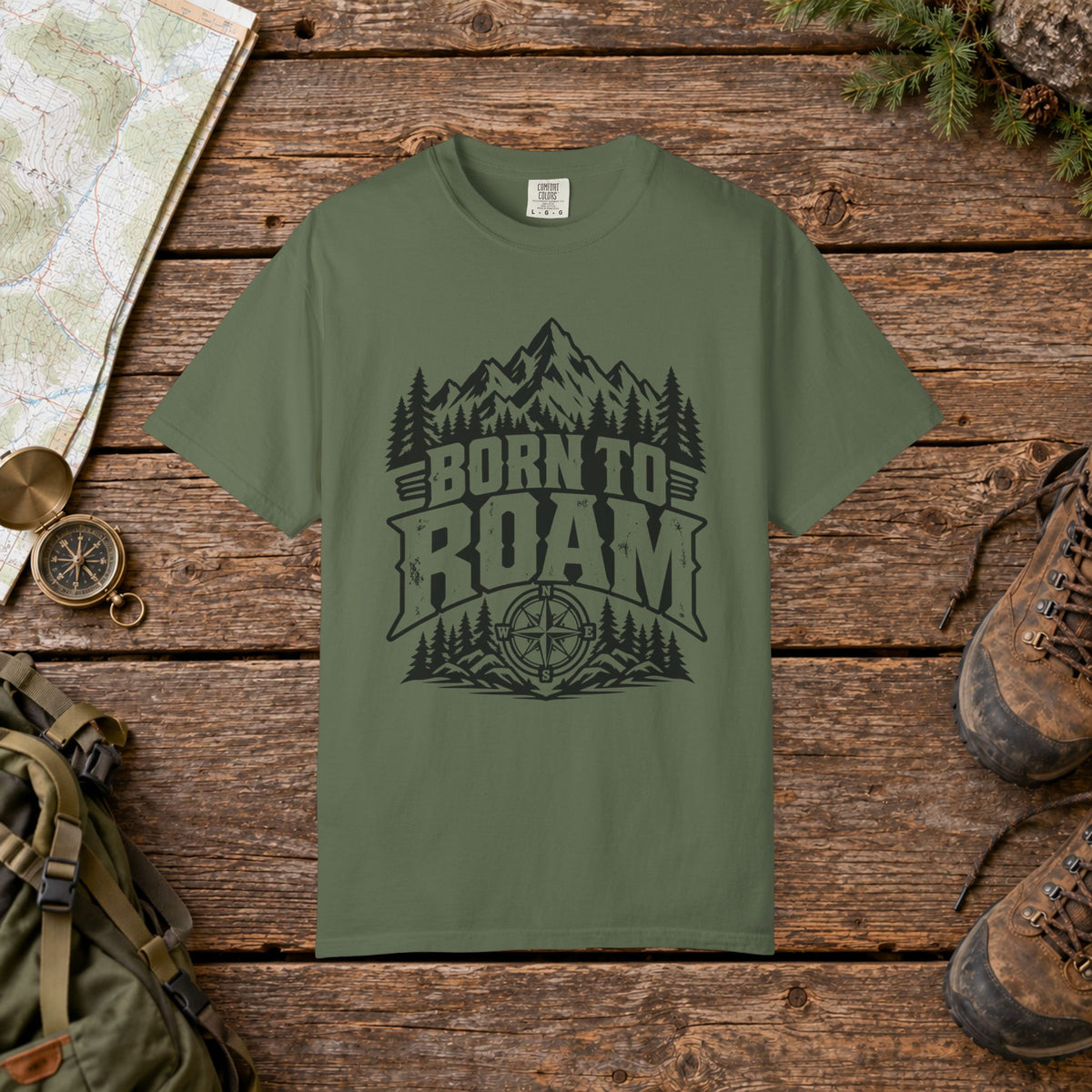 Born to roam Hiking Tee
