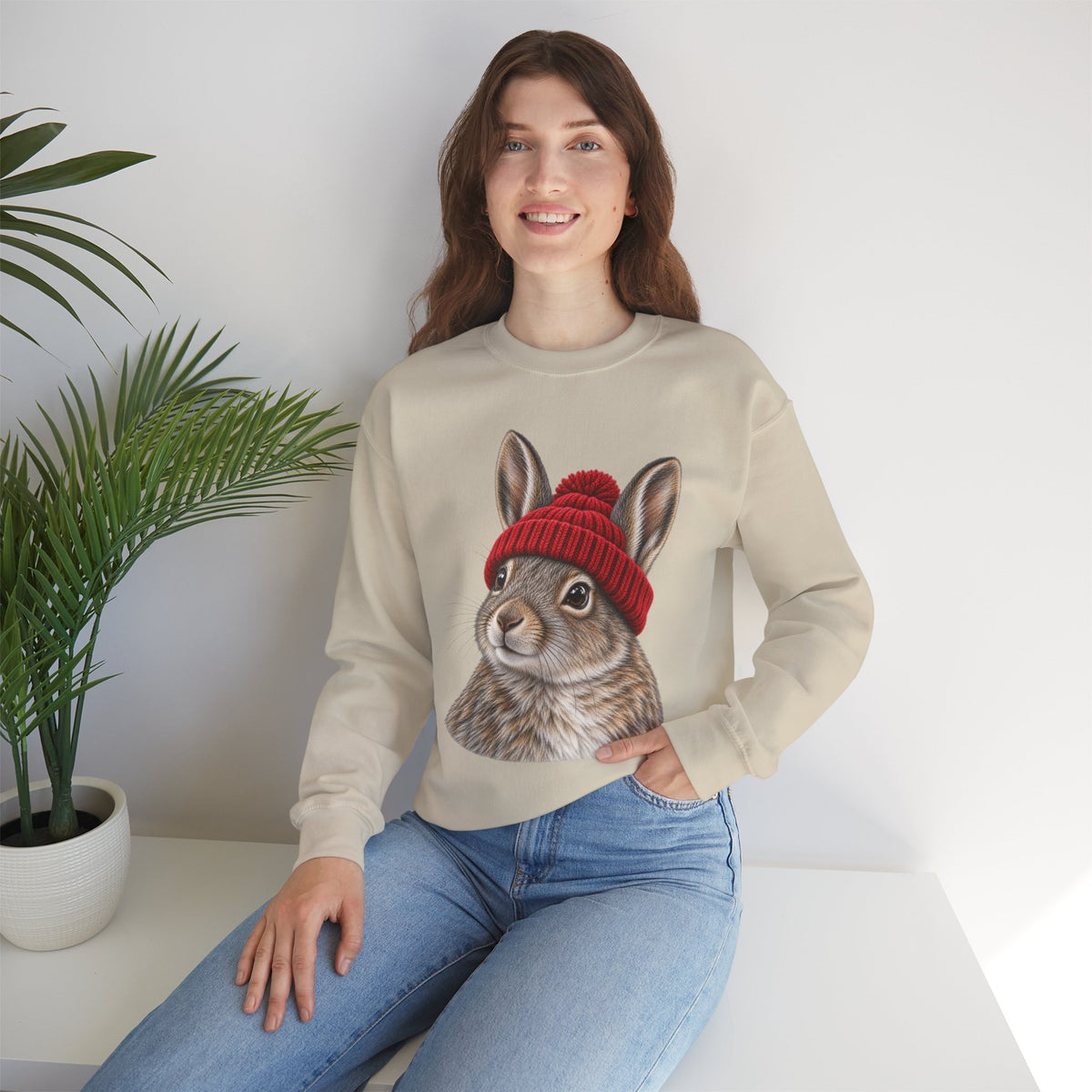 Beanie Hare Crewneck Sweatshirt