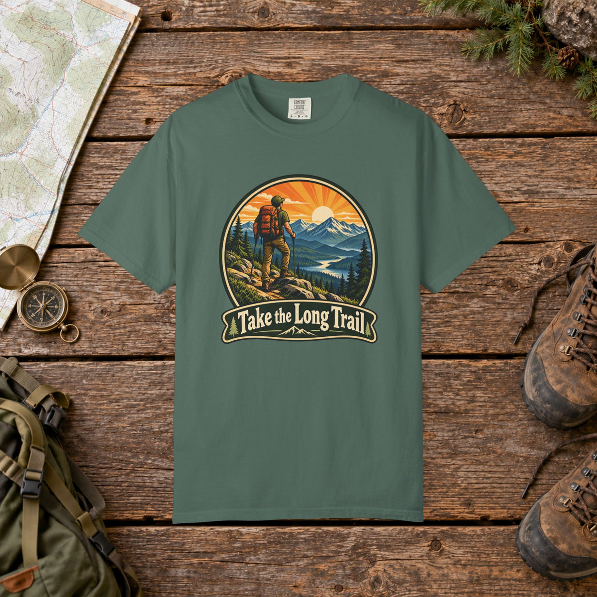 Take the long trail Hiking Tee